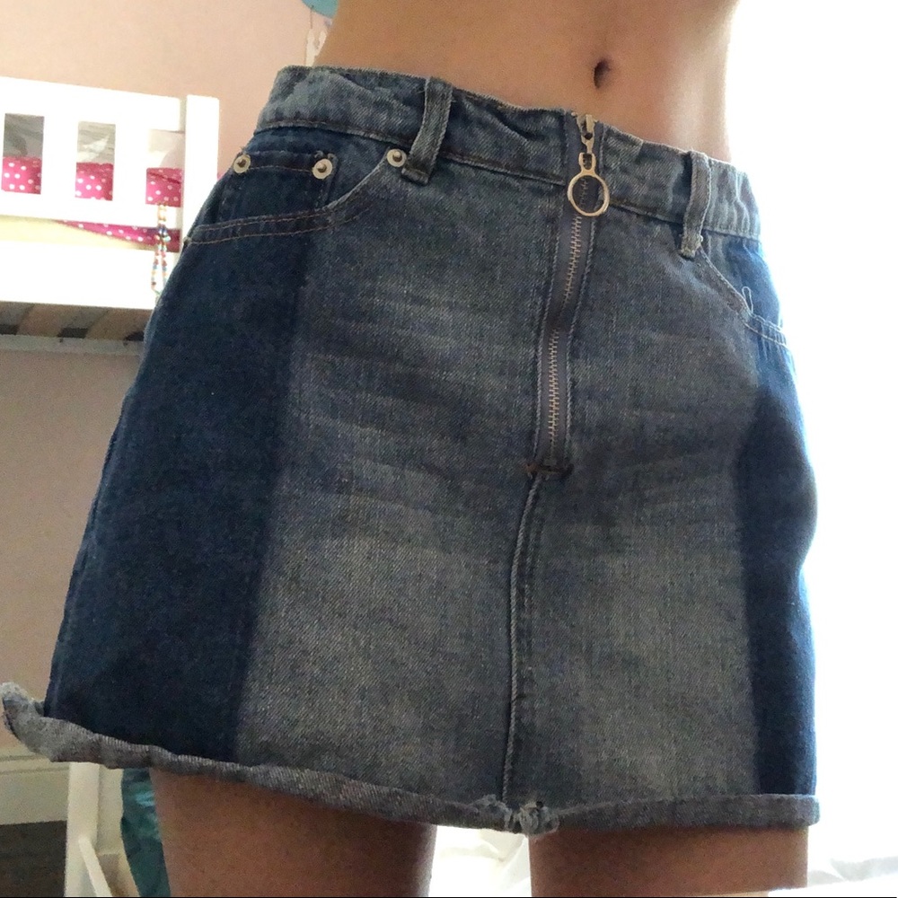 Vintage 90s denim skirt